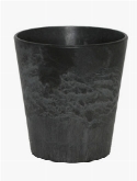 Artstone claire pot black  burobloemen