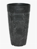 Artstone dolce vase black  burobloemen