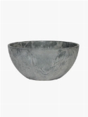 Artstone fiona bowl grey  burobloemen