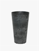 Artstone claire vase black  burobloemen
