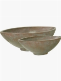 Foto van Inspiration loft bowl green-grey bronze via burobloemen