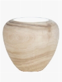 Foto van Inspiration woody bowl natural via burobloemen