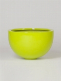 Foto van Fiberstone glossy lime bowl via burobloemen