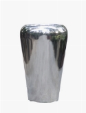 Gepolijst aluminium conical facet  burobloemen