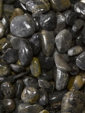 Glitter stone black 10 - ³0 mm (zak 20 kg.)  burobloemen