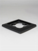 Foto van Lechuza accessoires wielplaat cubico ³0 zwart (nieuw) via burobloemen