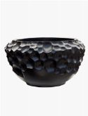 Foto van Pot & vaas soap bowl black matt via burobloemen