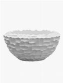 Foto van Pot & vaas shell shapes vase matt white via burobloemen