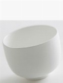 Indoor pottery bowl tcha couple white  burobloemen
