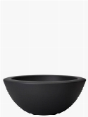 Pure® soft bowl anthracite  burobloemen