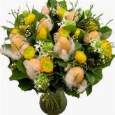 Foto van Paasboeket bloemen gemengd via burobloemen