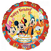 Foto van Disney happy birthday heliumballon via burobloemen