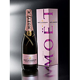 Foto van Moet & chandon rose champagne brut sa 0,75ltr (per_fles_€45) via burobloemen