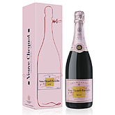 Foto van Veuve clicquot ponsardin champagne vcp rose sa gift 0,75ltr via burobloemen